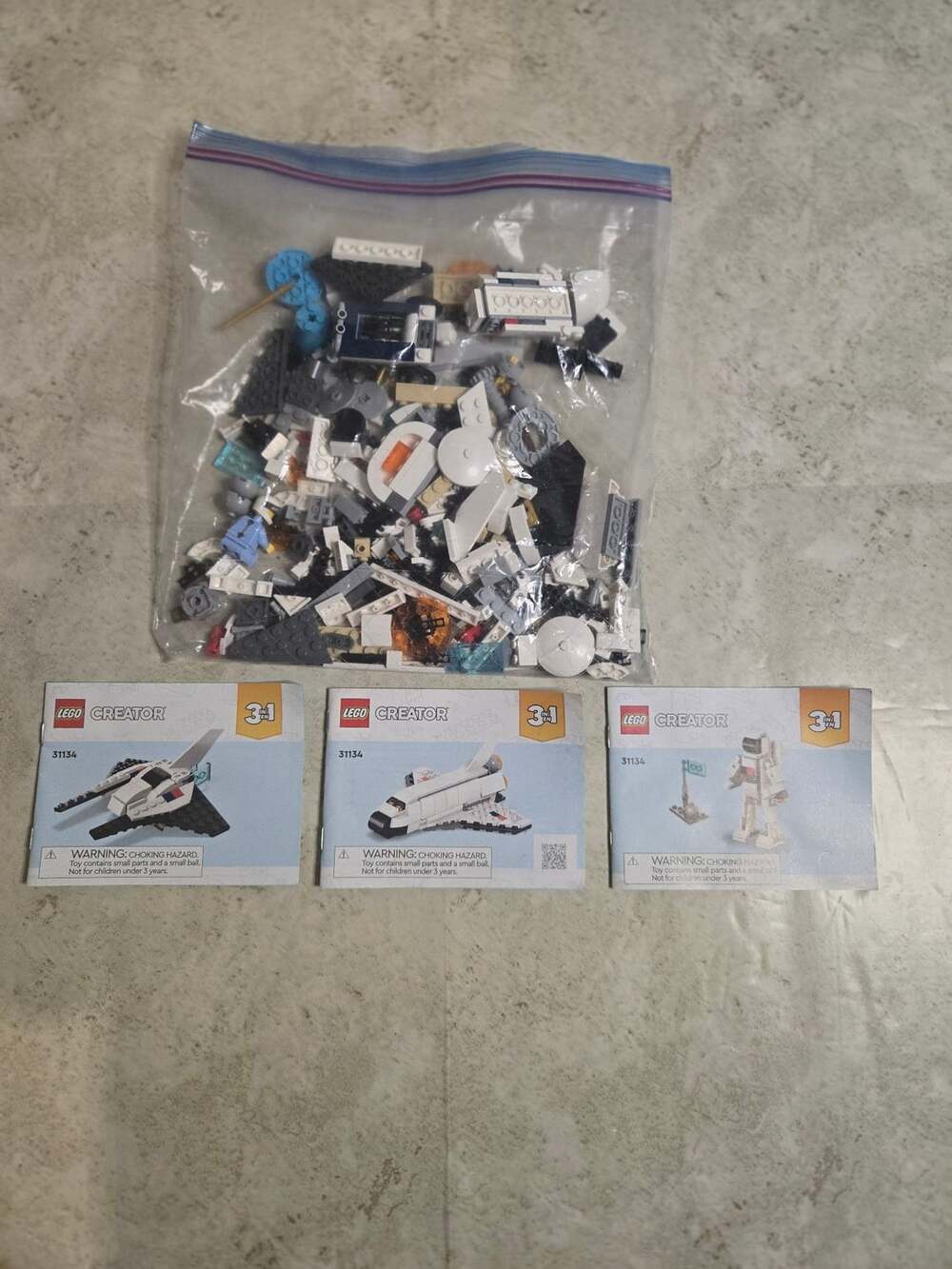 LEGO Creator 31134 3-in-1 Space Shuttle Set
